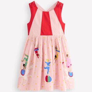 NWT Mini Boden Zadie Applique Back Dress